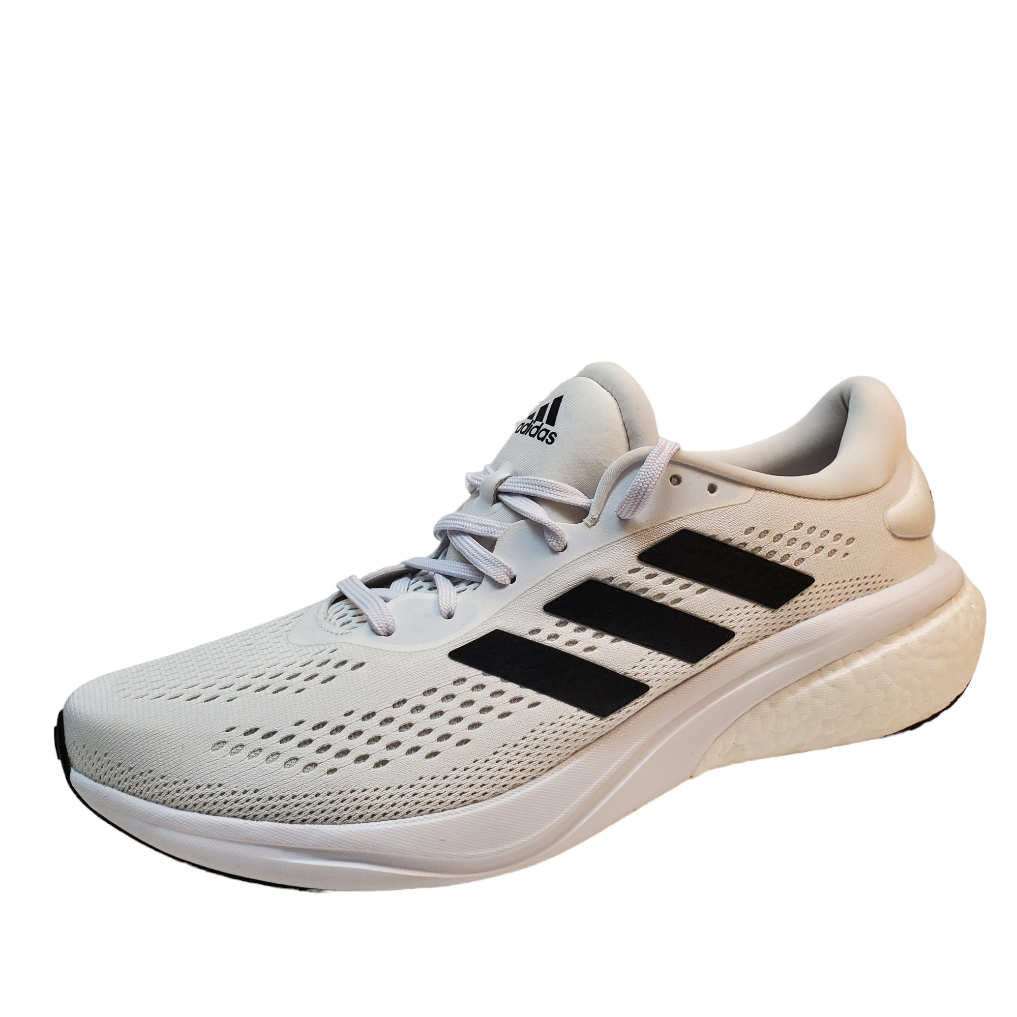 Cósmico Sin valor Íntimo Adidas Mens Running Shoes Supernova 2M Athletic Sneakers 11M White Black  Dash Grey