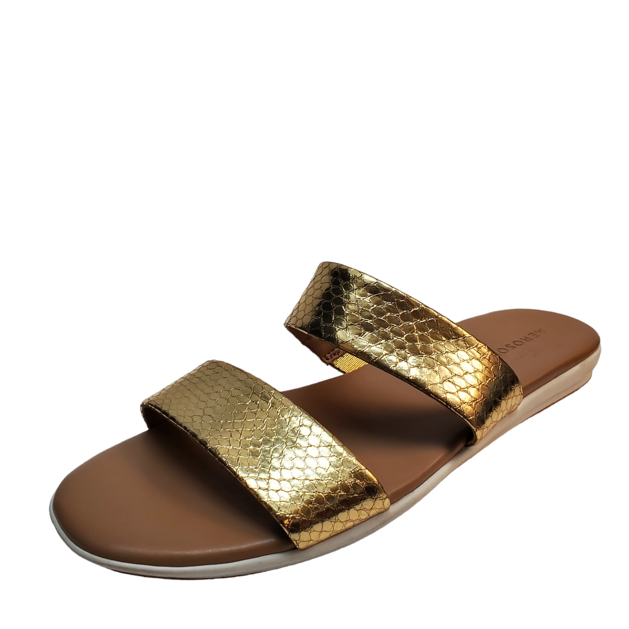 Aerosoles hot sale gold sandals