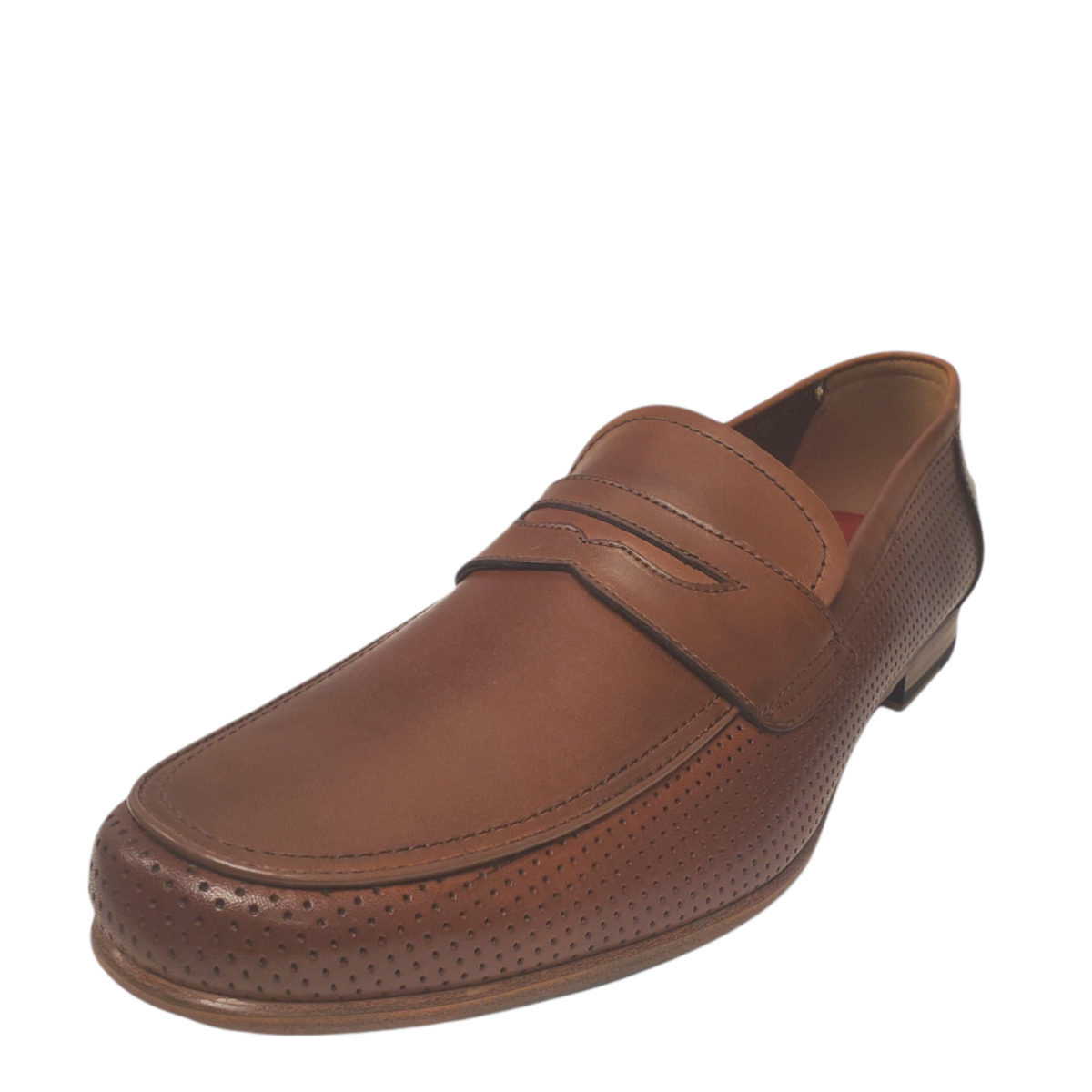 dark tan loafers