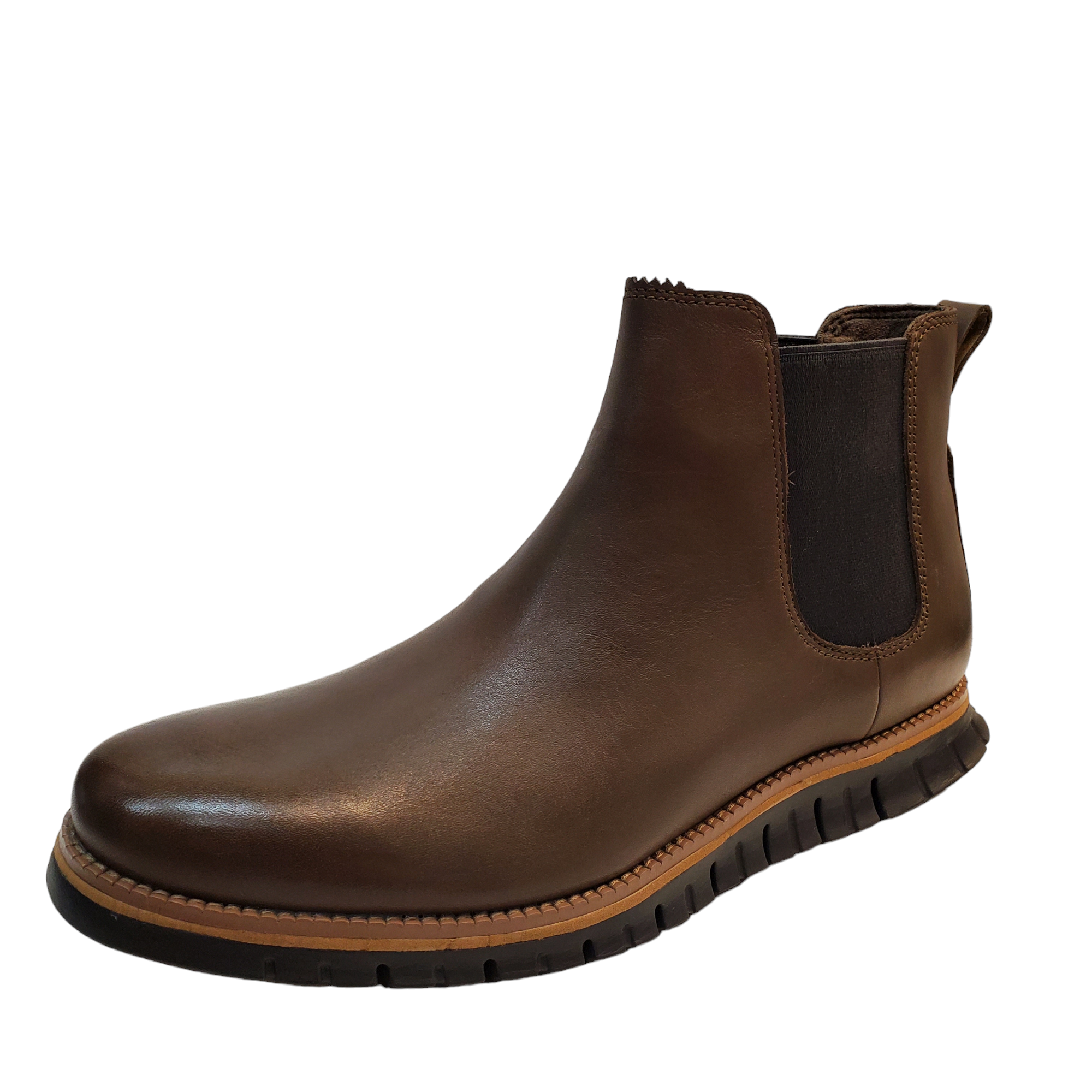 Cole Haan Mens Shoes Zerogrand Leather Waterproof Chelsea Boots