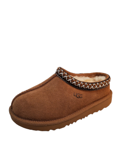 UGG Kids Womens  Shoes Tasman II Suede Cushioned Slippers 13M Brown Chestnut from Affordable Designer Brands