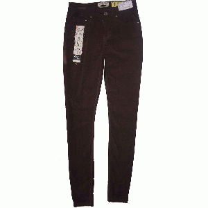 Indigo Rein Juniors' Five-Pocket Corduroy Skinny Jeans Brown