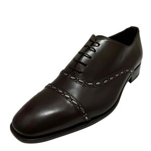 Buy Bar III Men's Shoes Parker Denim Leather Slip On Dress Oxfords, Blue,  Size 10.5 at