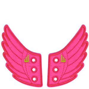 Shwings Pair of Sneaker Wing Accessori Pink Wings ONE SIZE from Affordable Designer Brands