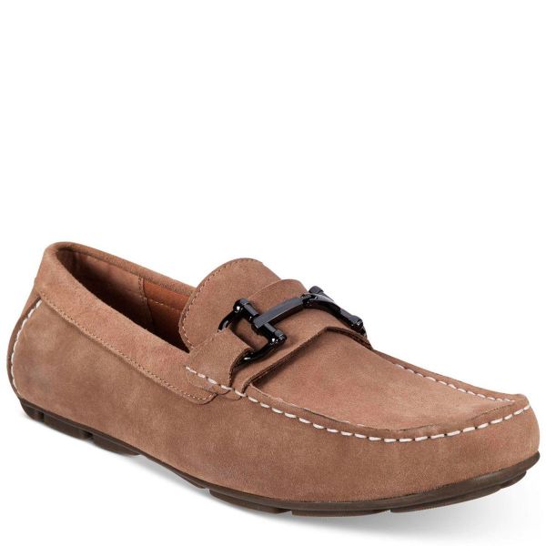 Alfani men's james suede driver sales with bit