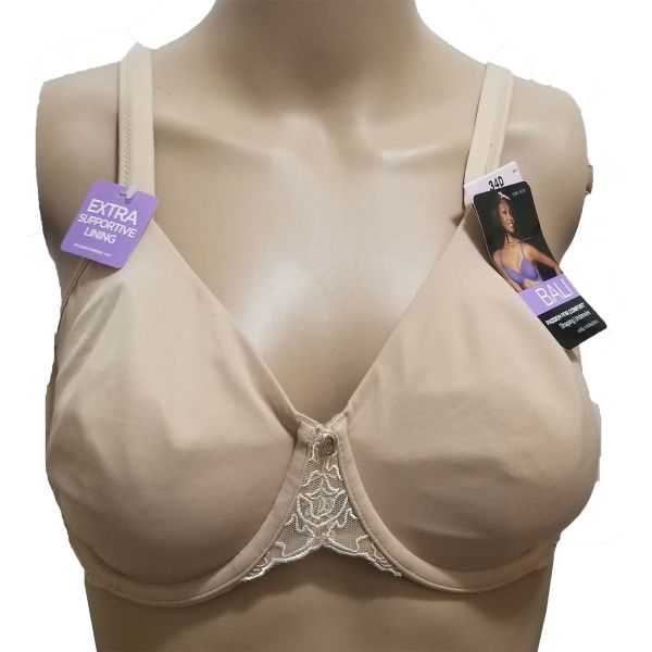 Bali Passion For Comfort Minimizer Underwire Bra : : Clothing,  Shoes & Accessories
