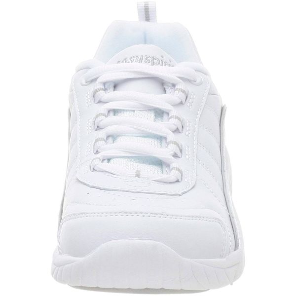 Easy Spirit Punter Sneakers White Light Grey 9 W Affordable Designer Brands Affordable Designer Brands