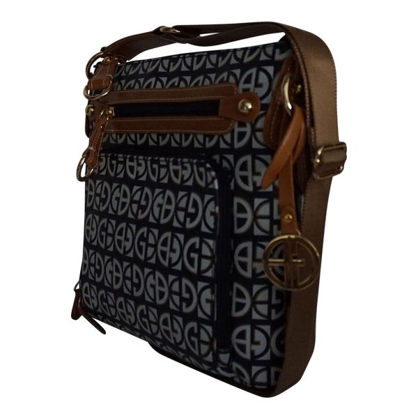 Snodo | Women's crossbody bag in vintage leather color sepia – Il Bisonte
