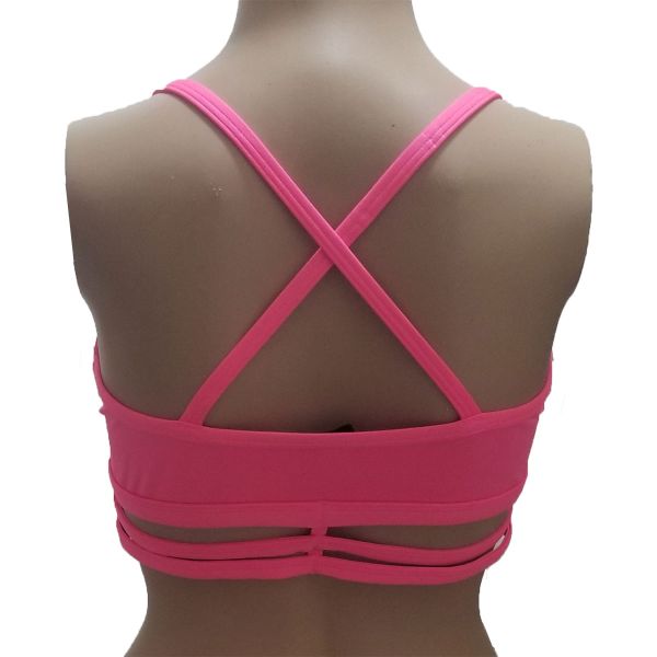 Material Girl Juniors Ruched Strap-Detail Pink Large Affordable