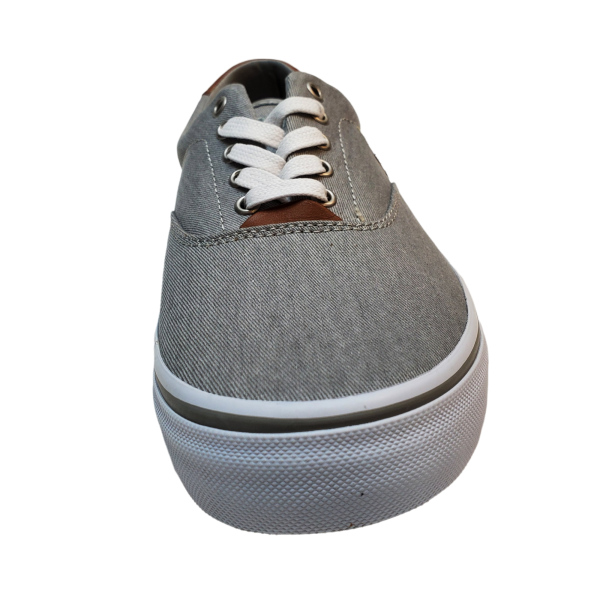 Polo Ralph Lauren Mens Casual Shoe Thorton LaceUp Low Top Sneakers 10D Soft  Grey Affordable Designer Brands