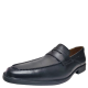 Clarks Mens Tilden Way Black Leather Penny Loafers  10.5W from Affordable Designer Brands