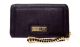 Olivia + Joy Large Zip Around lillie Wristlet Handbag Black