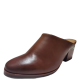 Patricia Nash Womens Michaela Mules Leather Tan Brown 7.5 M from Affordable Designer Brands