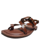 Patricia Nash Women's Fidella Sandals Leather Tan 8 M Affordable Designer Brands