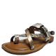 Patricia Nash Womens Fidella Sandals Leather Natural White 6.5 M from Affordable Designer Brands