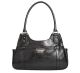 Style & Company Flip Out Black Shopper Tote Handbag