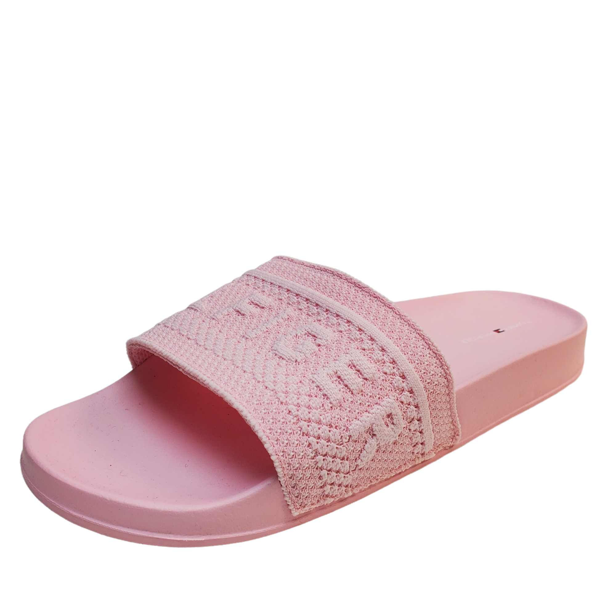 bit Forklaring ekspedition Tommy Hilfiger Womens Shoes Dollop Fabric Slip On Slide Sandals 9M Light  Pink Affordable Designer Brands | Affordable Designer Brands